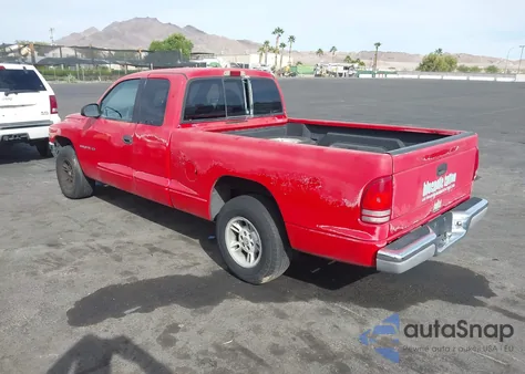 1999 Dodge Dakota Slt/Sport from USA, damaged, VIN 1B7GL22X5XS253888